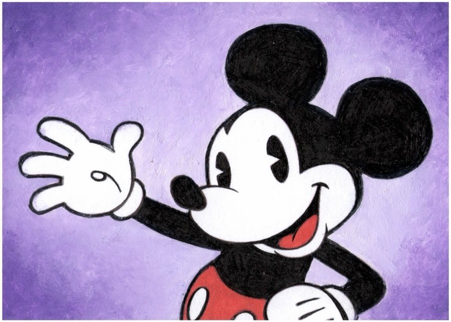 Mickey Mouse original painting by Kevin Graham